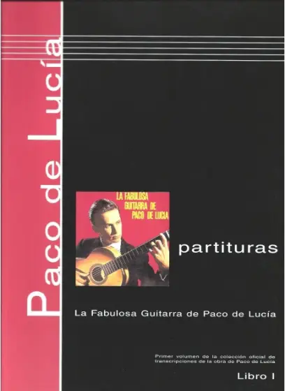 フラメンコギターPaco De Lucía CD付楽譜 楽譜 La fabulosa guitarra